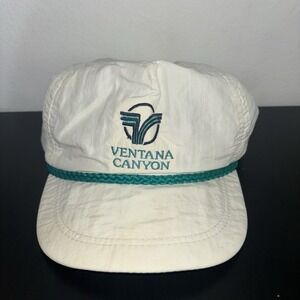 Ventana Canyon Hat Nylon Strapback Cap‎ White OSFM Imperial Colorado